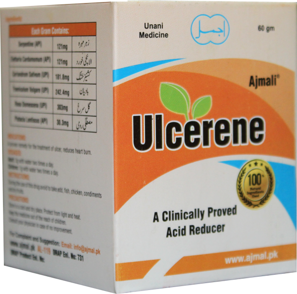 Ulcerene | For Acidity & Ulcers